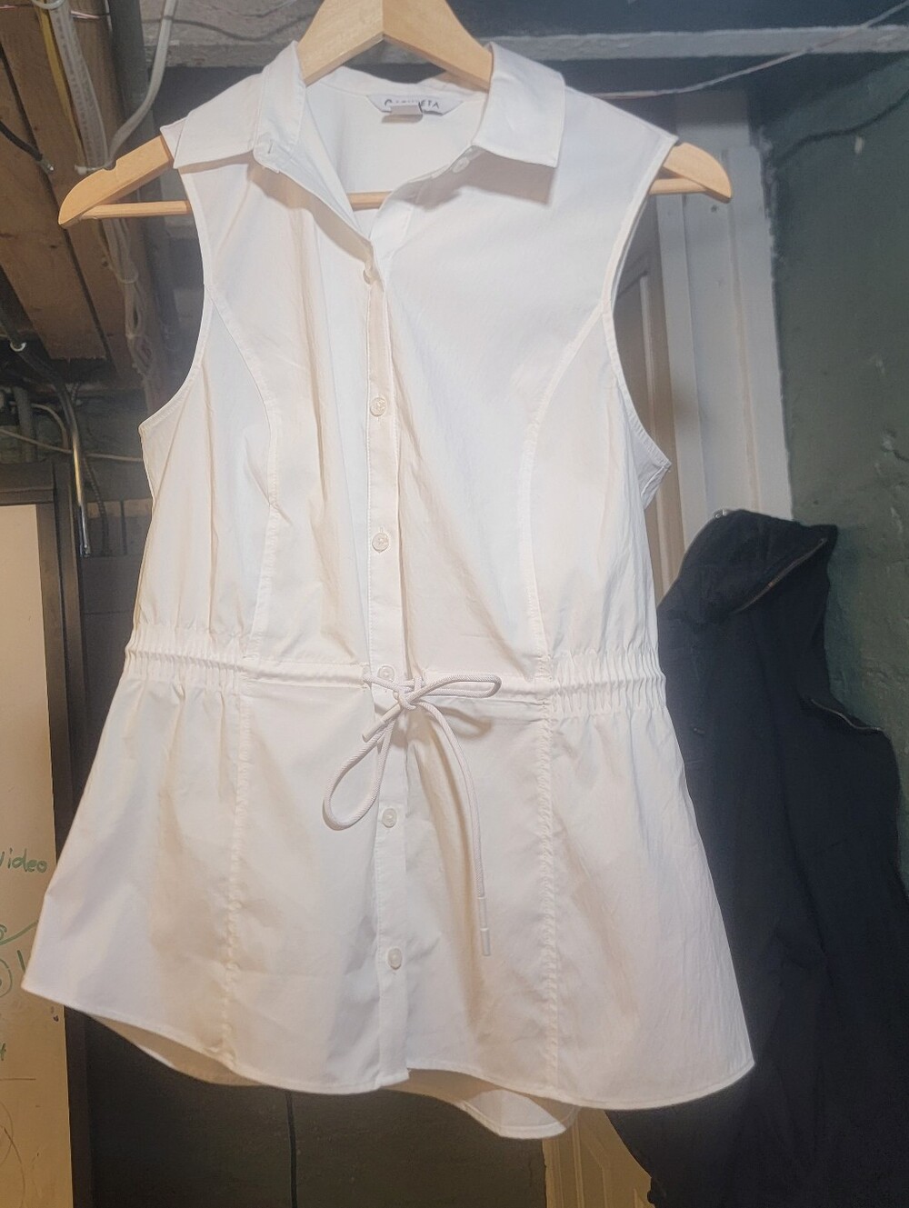 Athleta Levitate Poplin Tank, Size S